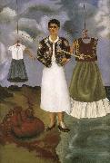 Frida Kahlo Injured heart oil painting reproduction